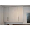 Image 2 : Bulit in millwork office station with wrap around double pedestal and four door uppers-. (Update for