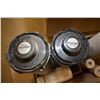 Image 2 : Three San Jamar Ez-Fit cup dispensers, garbage cans, bags etc.-. (Update for March 27th. This item w
