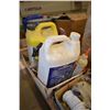 Image 2 : Miscellaneous lot including electrical, cleaners, clamps etc. -. (Update for March 27th. This item w
