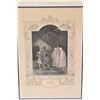Image 1 : Seven framed black and white prints of etchings, all representing Shakespearean plays