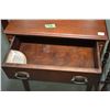 Image 2 : Occasional table, note was once part of a set of nesting tables and a mid 20th century sewing cabine