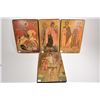 Image 1 : Four U.S.S.R in the Unesco world art series religious prints on panels including Michael the Archang