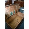 Image 2 : Antique pine settlers trunk