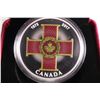 Image 2 : Royal Canadian Mint 31.83 gram 99.99% fine silver, 2017 $20 "Canadian Honours: 45th Anniversary of t