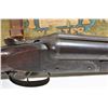 Image 2 : Non-Restricted shotgun J. Wilkes model Box Lock Game Gun, 12 gauge 2 3/4" & 3" two shot hinge break,