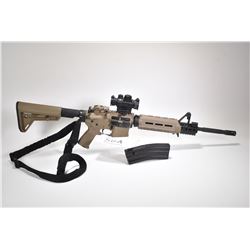 Restricted rifle Bushmaster model XM 15-E25, .223-5.56mm five shot semi automatic, w/ bbl length 420