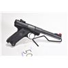 Image 1 : Restricted handgun Ruger model MK I, .22 LR nine shot semi automatic, w/ bbl length 140mm [Blued hea