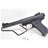 Image 2 : Restricted handgun Ruger model MK I, .22 LR nine shot semi automatic, w/ bbl length 140mm [Blued hea