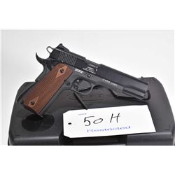 Restricted handgun German Sports Guns model GSG 1911, .22 LR ten shot semi automatic, w/ bbl length 