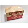 Image 1 : Unopened box of Canuck Standard 20 gauge DM-5 games loads, 500 count box with Woodwards stamp