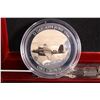 Image 8 : Wood cased Bradford Exchange Mint set of eight silver plated "The Anniversary of D-Day Proof   Coin 