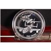 Image 6 : Wood cased Bradford Exchange Mint set of eight silver plated " World War II Bomber Collection" one c