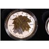 Image 3 : Cased Royal Canadian Mint 2014 fine silver 99.99% Fractional set " The Maple Leaf including 1 oz, 1/