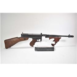 Prohib 12-2 rifle Thompson model 1928 A1, .45ACP five shot full automatic, w/ bbl length 267mm [Blue