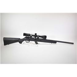 Non-Restricted rifle Savage model Mk II, .22 LR Mag fed 10 shots + bolt action, w/ bbl length 21" [H