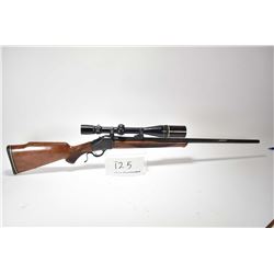 Non-Restricted rifle Browning model 78, 22-250 cal single shot falling block, w/ bbl length 26" [Blu