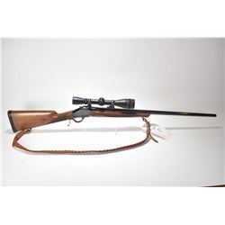 Non-Restricted rifle Browning model 1885, .270 cal single shot falling block, w/ bbl length 28" [Blu