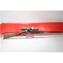 Non-Restricted rifle Winchester model 1885 Hunter Rimfire, .17 HMR cal single shot falling block, w/