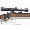 Image 2 : Non-Restricted rifle Winchester model 1885 Hunter Rimfire, .17 HMR cal single shot falling block, w/