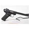Image 1 : Restricted handgun Ruger model MK II Government target, .22 LR 10 shot semi automatic, w/ bbl length
