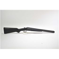 Non-Restricted shotgun Gaucha model Double Defense, 12 ga. 3" two shot hinge break, w/ bbl length 20