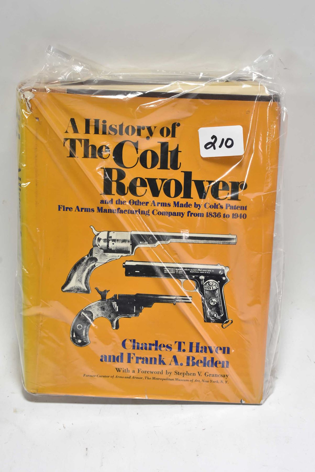 Hardcover book The History of the Colt Revolver