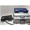 Image 1 : Aluminum pistol case, a small plastic pistol case, a Colt Gold Cup National Match factory box and an