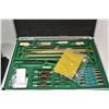 Image 2 : Aluminum pistol case, a small plastic pistol case, a Colt Gold Cup National Match factory box and an