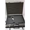 Image 3 : Aluminum pistol case, a small plastic pistol case, a Colt Gold Cup National Match factory box and an