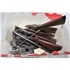 Image 1 : Selection of firearms parts including stocks, receivers, actions etc., note PAL REQUIRED