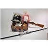 Image 1 : Slavia 624 Break barrel .177 single shot air rifle, up to 400 FPS. a Bear 30lb bow plus a box of acc