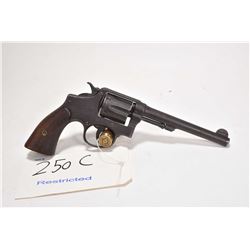 Restricted handgun Smith & Wesson model Hand Ejct. 38 M&P, .38 Special 6 shot double action revolver