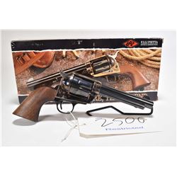 Restricted handgun Pietta model 1873, .357 mag six shot single action revolver, w/ bbl length 140mm 