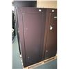 Image 1 : Condor Manufacturing metal security locker set up for eight long guns, 55" X 21"X 10"