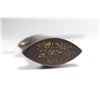 Image 8 : Persian Khanjar dagger with Wootz fading damascus blade and chiseled lion eating pray, waisted steel