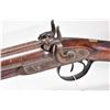 Image 4 : Non-Restricted sxs shotgun Lyell model Percussion shotgun, muzzle loader, w/ bbl length 28" [Brown D