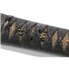 Image 11 : Japanese Wakizashi with 14" blade, note minor nicks to edge and faded tempered line, signature under