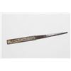 Image 19 : Japanese Wakizashi with 14" blade, note minor nicks to edge and faded tempered line, signature under