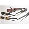 Image 1 : Five bayonets including as described by consignor Eygpt Hakim and four Enfield spike bayonets