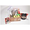 Image 1 : Selection of .45 auto reloading equipment including brass, bullets, primers and dies