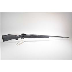 Non-Restricted rifle Weatherby model Mark V, .338-.378 WBY mag bolt action, w/ bbl length 26" [Stain