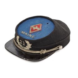 GAR Officer's Kepi for the 21st Maine Regt.