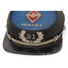 Image 3 : GAR Officer's Kepi for the 21st Maine Regt.