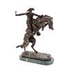 Image 1 : Bronze recast of F. Remington's ''Bronco Buster''
