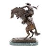 Image 3 : Bronze recast of F. Remington's ''Bronco Buster''