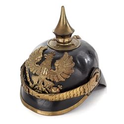 German/Prussian NCO Pickelhaube Spiked Helmet