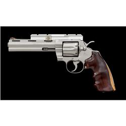 Stainless Colt Python Double Action Revolver