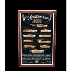 Framed Ltd. Ed. Case Knife Mint Set