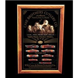 Framed Ltd. Ed. Case Knife Mint Set