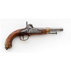 Antique European Military Percussion Pistol